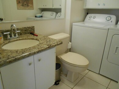 1/2 bath downstairs