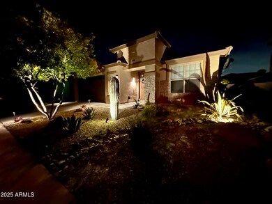FRONT AT NIGHT