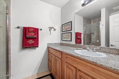 Primary Bathroom - tiled walk-in shower