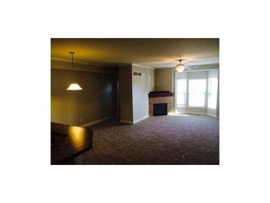 View of great room from kitchen. 1st floor half ba