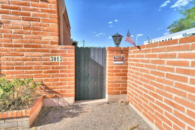 Gate to Patio area