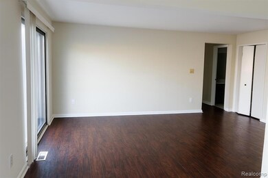 Living Room with sliding door to balcony