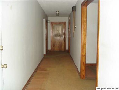Hallway/foyer from front door looking to one of tw