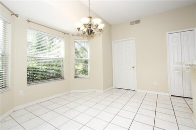 Breakfast nook with half bath off breakfast nook a