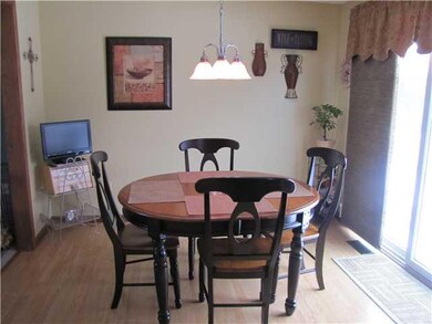 Kitchen. Eat-in kitchen with sliding doors to deck