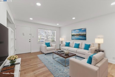 Living Room Virtual Staged