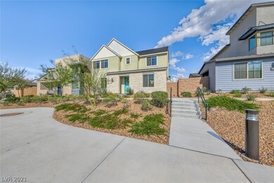 Front entry along walking trail