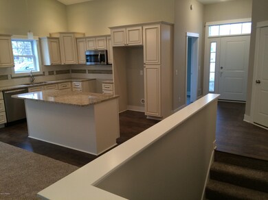 2560 foyer and stairway leading down