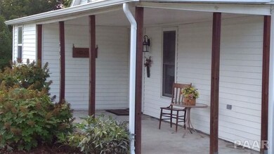 Front Patio with room for 2 to enjoy