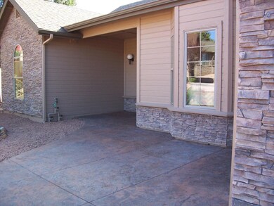 front patio area