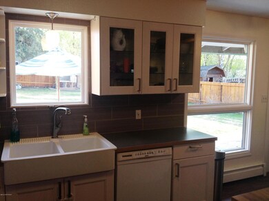 kitchen sink view