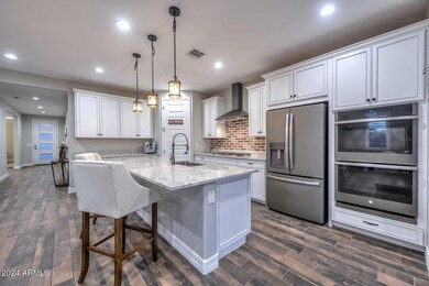Kitchen with Wall Ovens