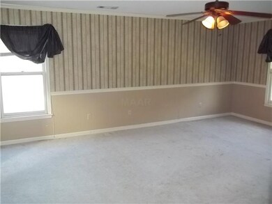 Huge master bedroom.