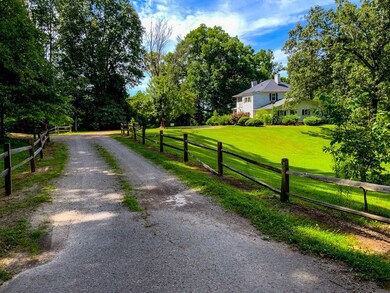 Driveway to property