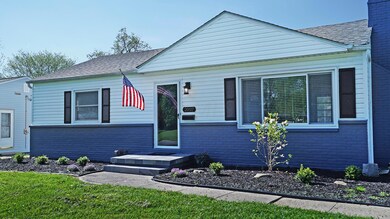 Freshly painted and new landscaping