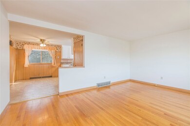 Living Room and Eat in Kitchen