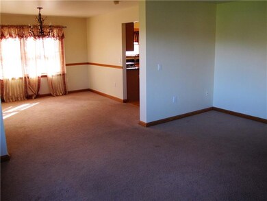 Living room to dining room