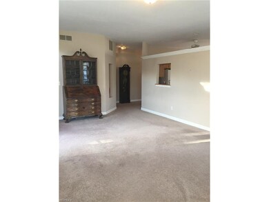 Foyer leads to great room