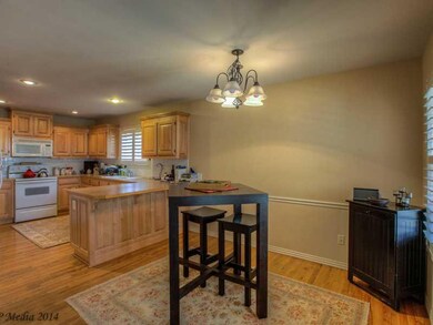 Dining Room. DINING NOOK OFF THE KITCHEN, ACCESS T
