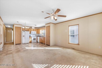 Living Room into kitchen