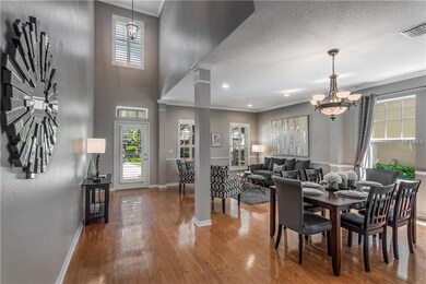 Entry and Living Room/Dining Room