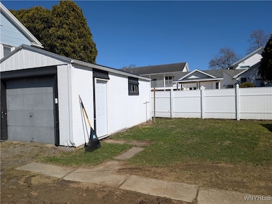 Garage with yard