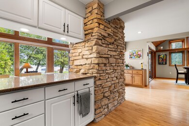 Stone Fireplace