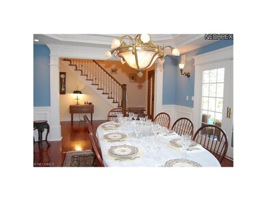 Dining Room with French Doors to front porch.