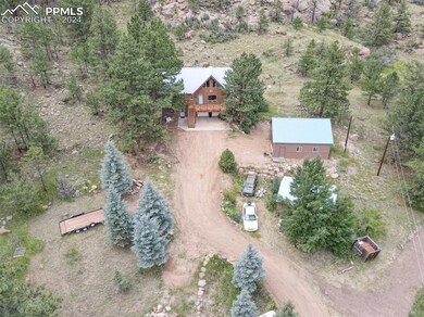 View of birds eye view of property