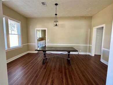 View of formal dining area