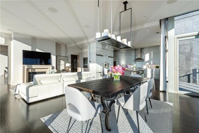 View of dining room