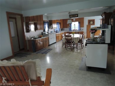 Very spacious kitchen.