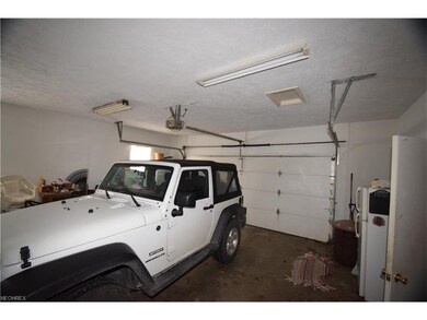 2 car garage with opener