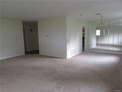 Dining Room off of kitchen leading to huge living 