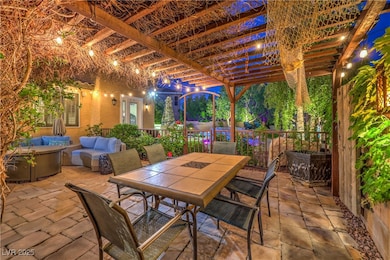 View of patio / terrace featuring an outdoor hango