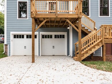 Rear Elevation Showing Garage