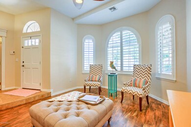 Front entry/living room