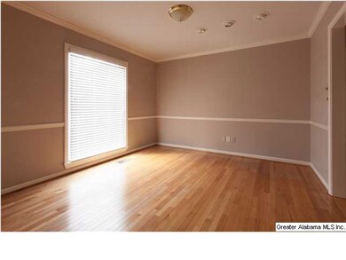 Dining room or home office, hardwood and large fro