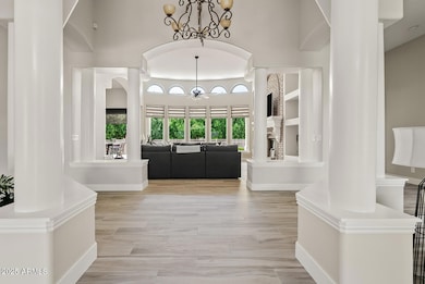 Newly remodeled interior