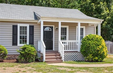 Front entrance to home