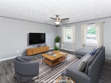 Virtually Staged for Furniture Placement 