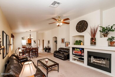 Living, dining & entrance