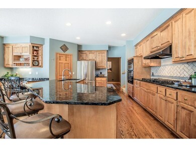 Kitchen offers stainless steel appliances includin