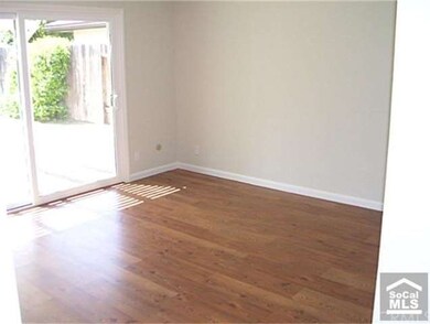 wood flooring in dining area and new slider lead t