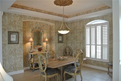 Elegant separate formal dining area