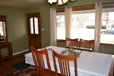 Front door, living or dining area
