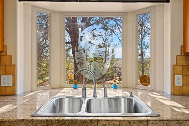 Kitchen sink view