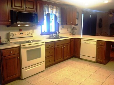Spacious Kitchen with Tile