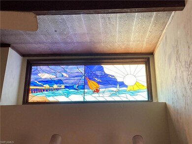 STAIN GLASS  FOYER WINDOW