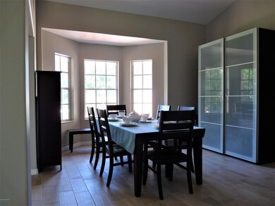Dining Room with Bay Window